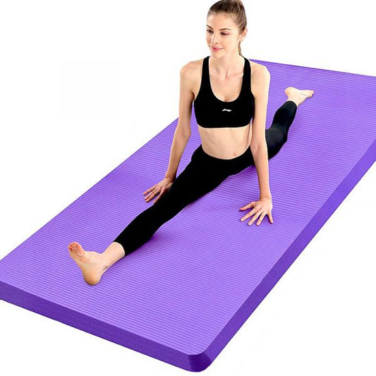 Fitness Mat Yoga Thick Non-Slip Home Gym Workout