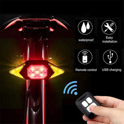 Intuitive Flashing Bike Backlight