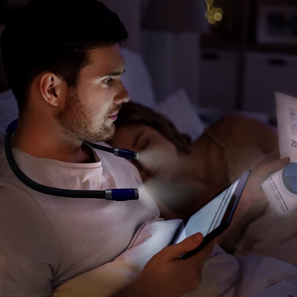 The Rechargeable & Flexible Neck Reading Light