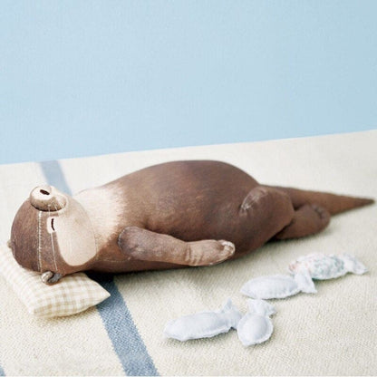Charming Otter Wrist Pad Toy Pillow