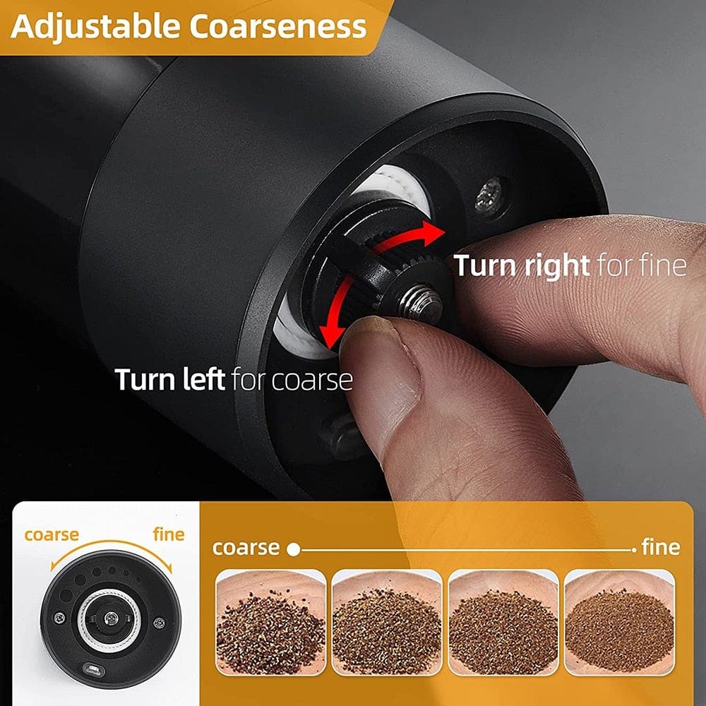 Rechargeable Electric Salt and Pepper Grinder